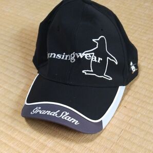 キャップ ブラックMunsingwear GRAND SLAM
