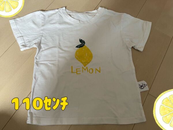 半袖 Tシャツ 白 カットソー 子供服 Tシャツ キッズ 110センチ 韓国
