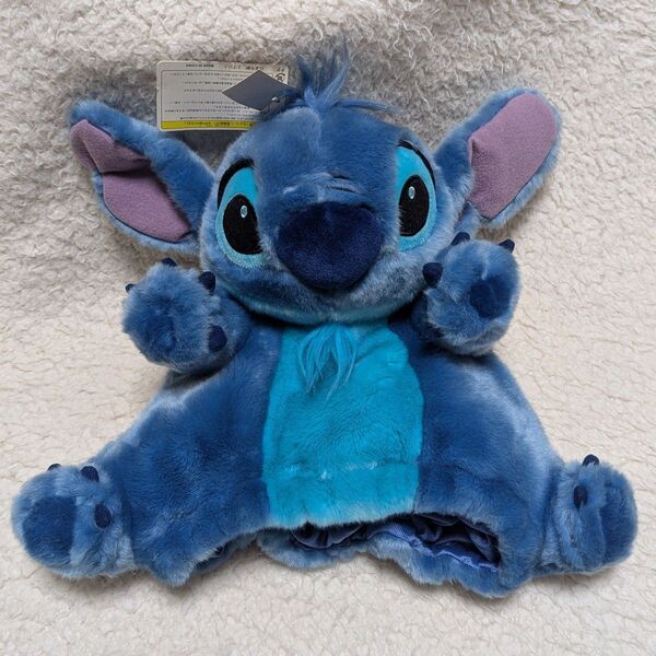 タグ付き レア ファンキャップ ぬいぐるみ生地 リロ&スティッチ ディズニーランド リゾート パーク disney stitch