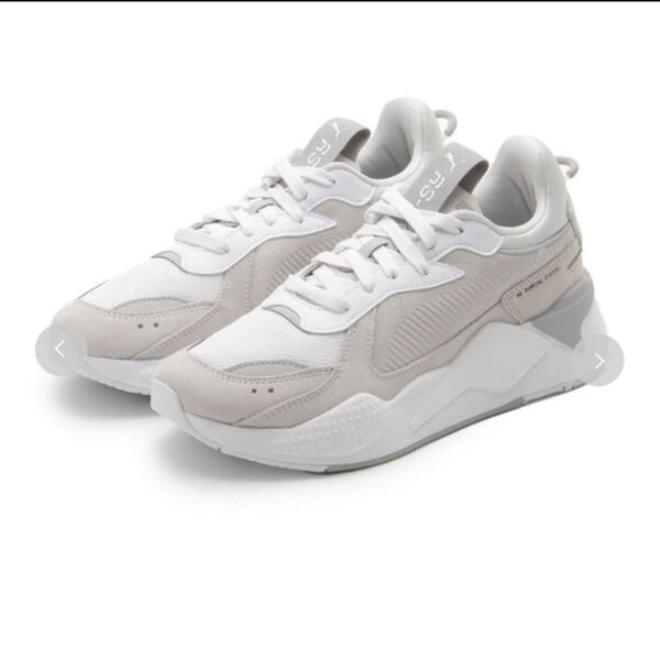【新品】PUMA ☆ RS-X リインベント スニーカー ホワイト×グレー