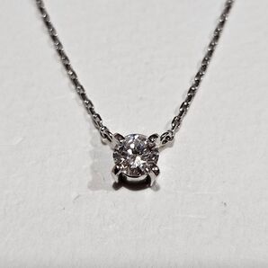 1645 ダイヤネックレスPT900プラチナ0.334ct