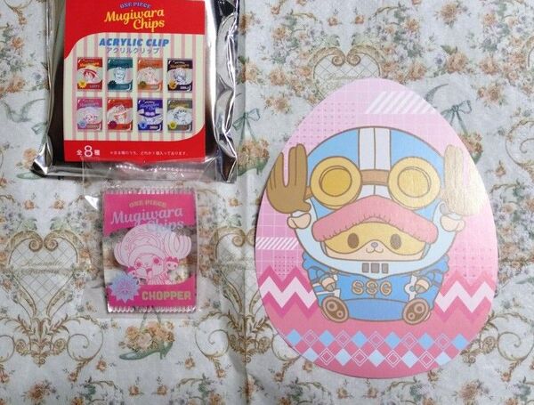 ONEPIECE ワンピース MUGIWARA CHIPS アクリルクリップ チョッパー