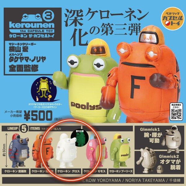 ケローネン ザ・カプセルトイ ケローネン グロス ガチャ