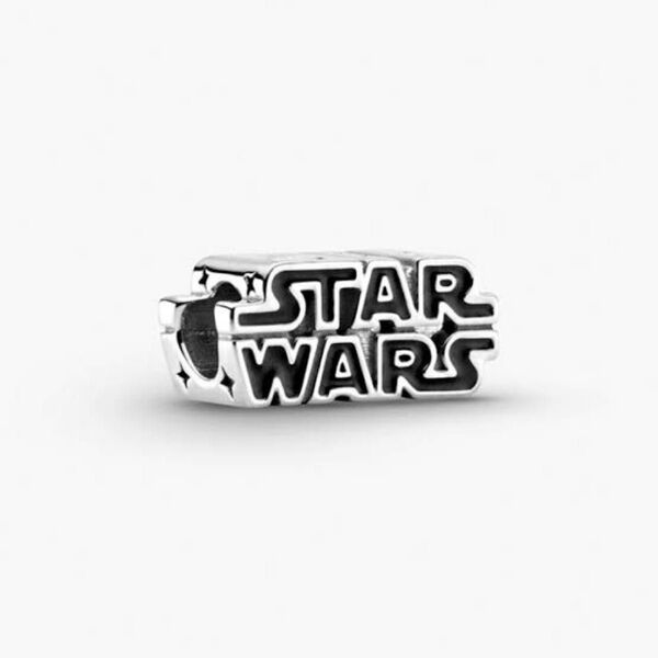 Pandora スターウォーズ シャイニング 3Dロゴ チャーム