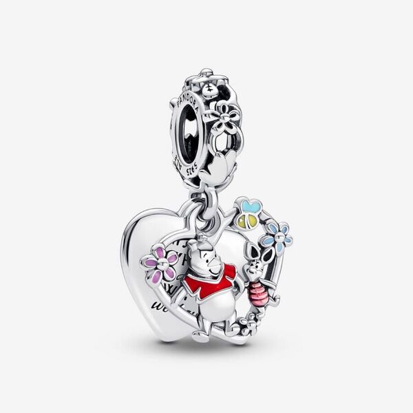 Pandora ディズニー くまのプーさん プーさん&ピグレット チャーム