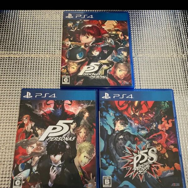 PS4 3点 ペルソナ5 ロイヤル ストライカーズ