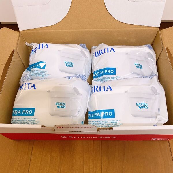 BRITA マクストラプロ 日本仕様 浄水フィルター4個