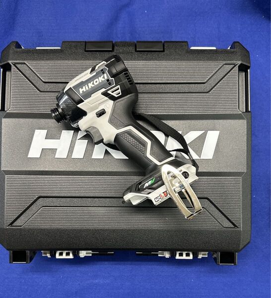 HiKOKI36VインパクトドライバWH36DDホワイト(本体のみ)専用ケース付