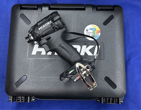 HiKOKI 36Vインパクトドライバ WH36DCストロングブラック(本体のみ)専用ケース付