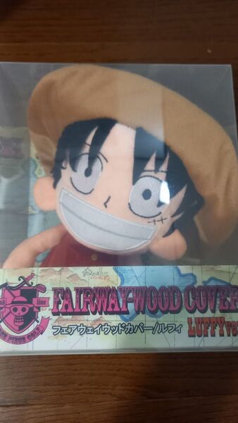 新品 ワンピース ルフィ ヘッドカバー フェアウェイウッド ONE PIECE 箱付 ゴルフ キャディバッグ ぬいぐるみ 未使用