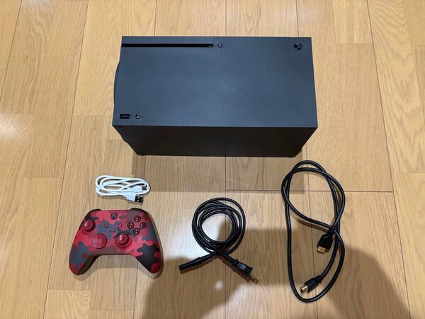 Xbox Series X 本体 赤迷彩コントローラー