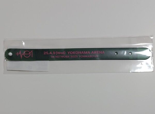 TM NETWORK YONMARU + 01 横浜アリーナ会場限定 2025/4/9 PVCバンド