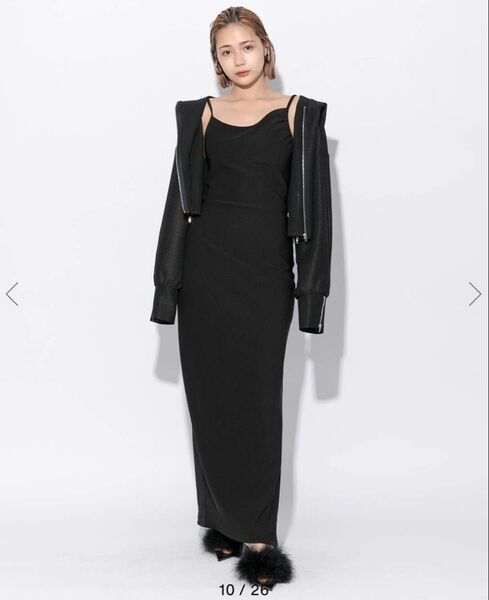 melt the lady 定価¥12,100 ジップオープンショートフーディ メルトザレディ パーカー meltthelady