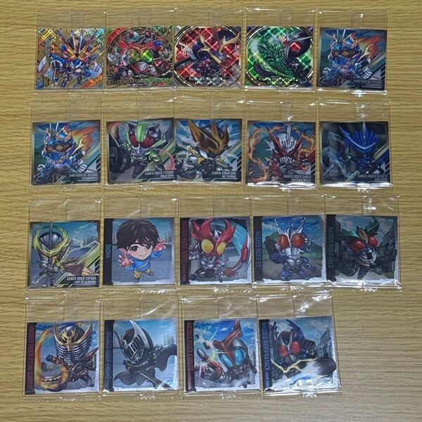 にふぉるめーしょん 仮面ライダー シールウエハースvol.2 19枚