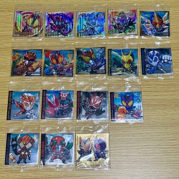 にふぉるめーしょん 仮面ライダー シールウエハースvol.3 17枚
