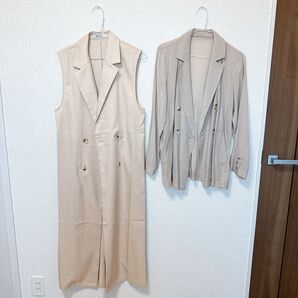 BLATEブレイトジレロングジレベスト2点セット夏服新品GUユニクロSHEINしまむらアベイルZARA