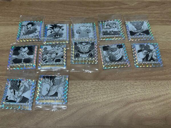 ドラゴンボール 40周年記念 オリジナルイラストレーション シールウエハース 12枚セット