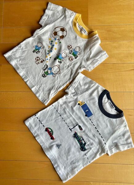 ファミリア 半袖Tシャツ2枚セット 100cm