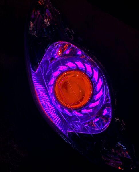 ホンダ Dio 50 DIO Z4 AF56 AF57 AF63 スマートディオ ヘッドライト イカリング プロジェクター LED