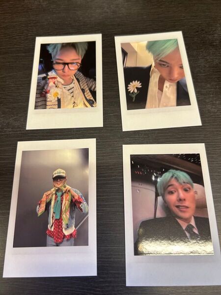 G-DRAGON MD購入特典 トレカ ポロライド Ubermensch