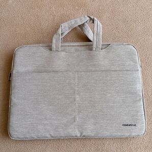 Omnpak PCバッグ360°保護ラップトップケース グレー MacBook air 15インチ 2023 16インチ