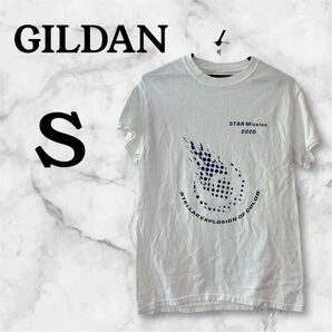 【S】GILDAN STAR Mission 2020 Tシャツ ギルダン 輸入古着 USA オシャレ ヴィンテージ
