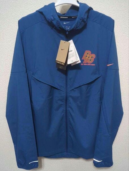【XL】新品 ウィンドランナー ランニング エナジー レペル ジャケット Blue Ribbon Sports Running