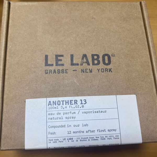 LE LABO ANOTHER 13 100ml 香水