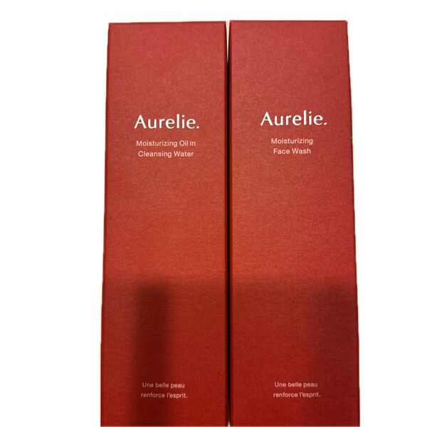 【オレリー Aurelie】モイストオイルインクレンジングウォーター&モイストフェイスウォッシュ(洗顔料)