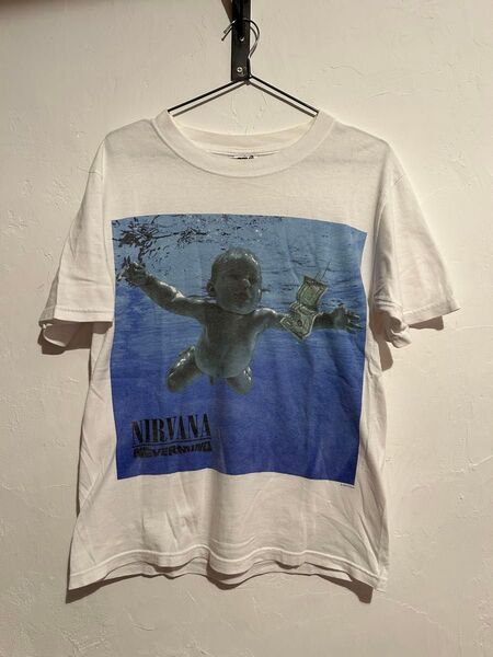 NIRVANA NEVERMIND Tシャツ S ホワイト
