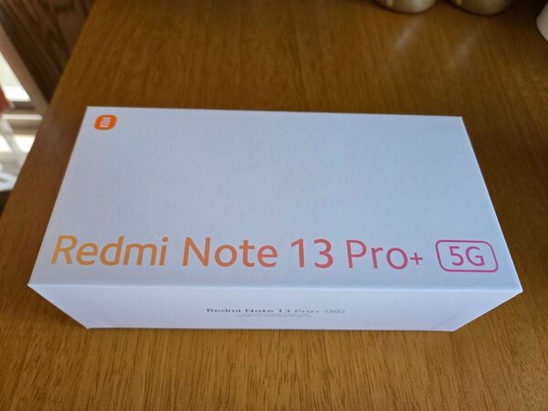 【極美品】Redmi Note 13 Pro+ 5G 6.67インチ メモリー8GB ストレージ256GB ミッドナイトブラック