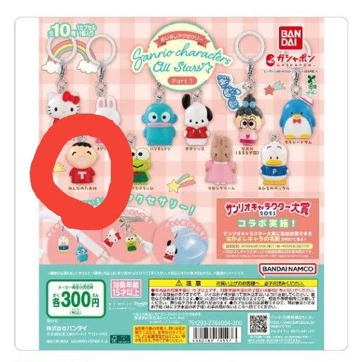 サンリオ めじるしアクセサリー Part1 ガチャガチャ カプセルトイ たぁ坊
