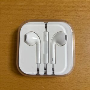 Apple 純正イヤホン ホワイト 未使用 イヤホンジャックタイプ