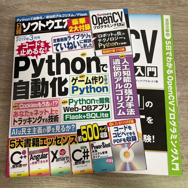 日経ソフトウエア 2019年3月号 (日経BPマーケティング)付録付き