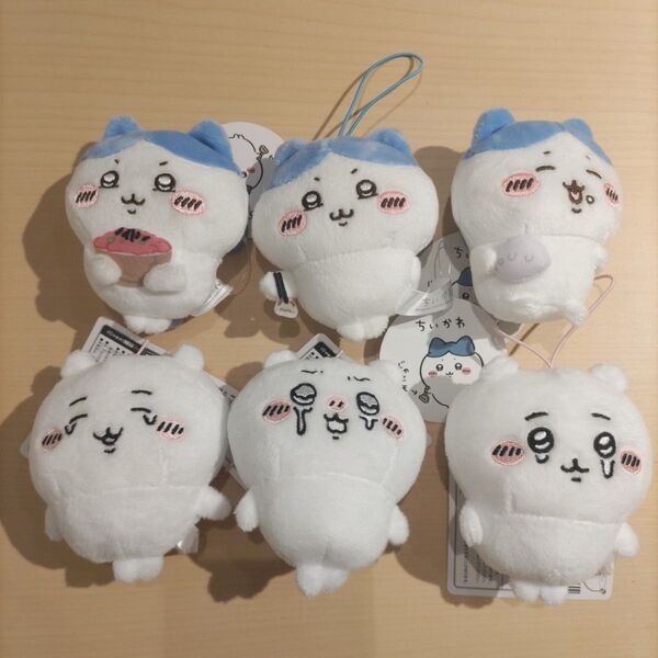 ちいかわ いろんな泣き顔マスコット ハチワレ だらけマスコット 6個セット