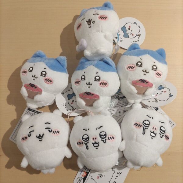 ちいかわ いろんな泣き顔ちいかわマスコット ハチワレだらけマスコット 7個セット