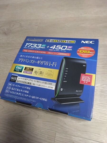 NEC 無線LANルーター PA-WG200HP Wi-Fi
