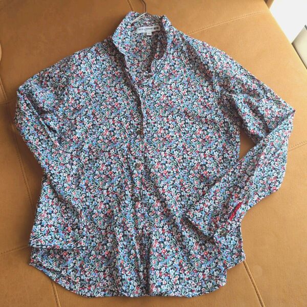 【美品 希少】INES DE LA FRESSANGE リバティ柄風花柄シャツ