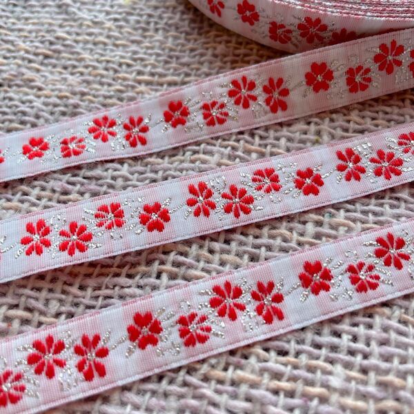 【刺繍リボン★2m販売】チェンマイ リボン エスニック チロリアンテープ
