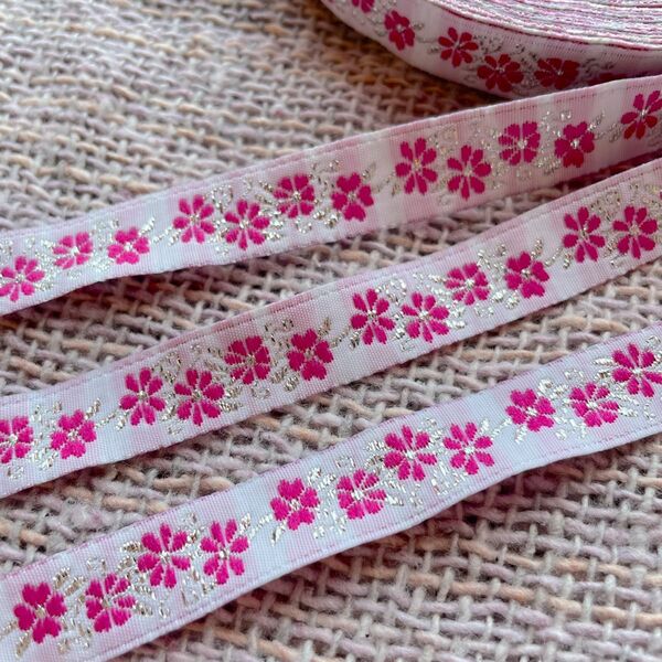 【刺繍リボン★2m販売】チェンマイ リボン エスニック チロリアンテープ