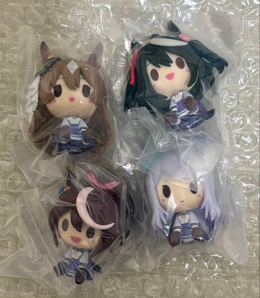 ちょこのっこフィギュア4種 ウマ娘プリティーダービー トウカイテイオー メジロマックイーン キタサンブラック サトノダイヤモンド