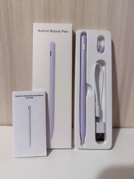 タッチペン iPad用 USB充電式