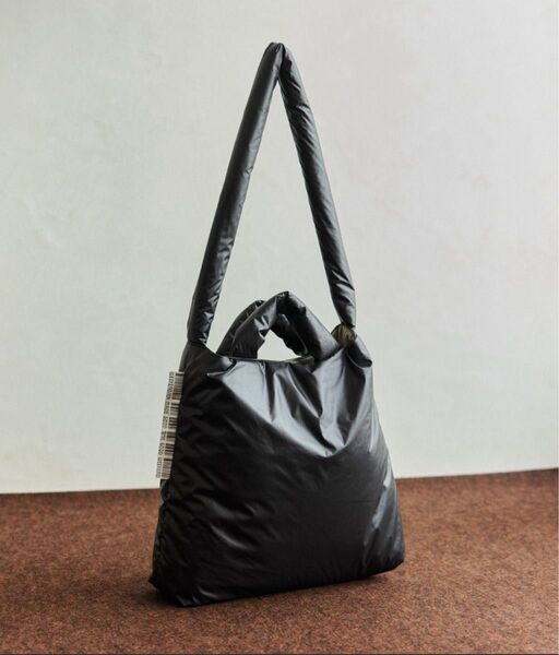 WEEKEND(ER) 別注PUFF TOTEフリークスストア バッグ トートバッグ ブラック ショルダーバッグ 鞄