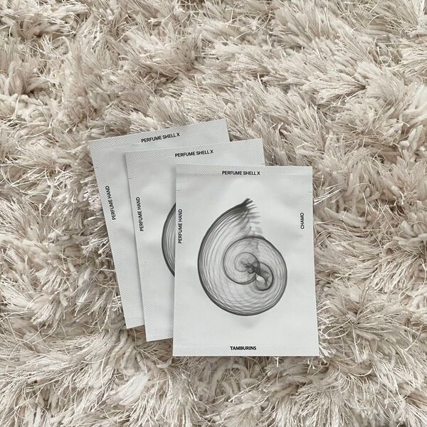 TAMBURINS THE SHELL PERFUME CHAMO 1ml×3