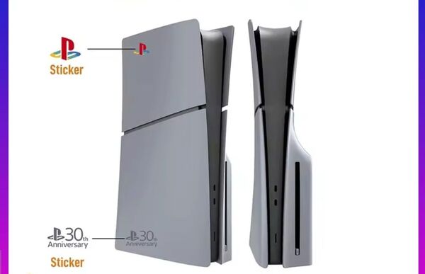 新品未使用 PS5 ディスクドライブ対応 30周年アニバーサリー リミテッドエディション風外装カバー