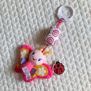 ちょうちょ ラトル ガラガラ ベビーカー