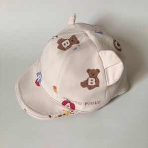 ジェラートピケ 帽子