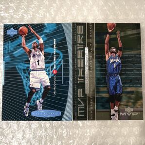 Anfernee Penny Hardaway UpperDeck Insert 2枚 ペニー ハーダウェイ NBAカード