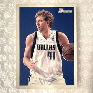 2009 Dirk Nowitzki Bowman ダーク・ノビツキー Mavs Topps NBAカード doncic