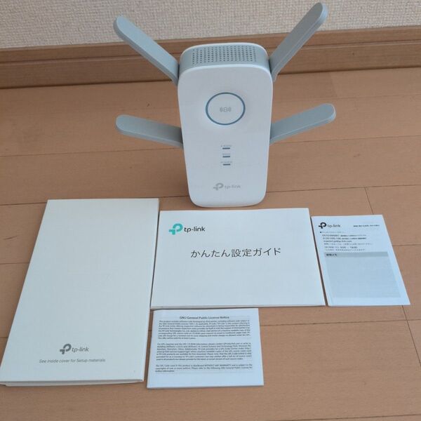 tp-link 無線LAN中継機 デュアルバンド 初期化済み 説明書有り